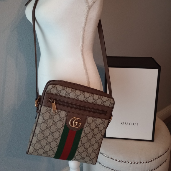 Authentic Gucci Ophidia Crossbody Bag Messenger - Picture 4 of 11
